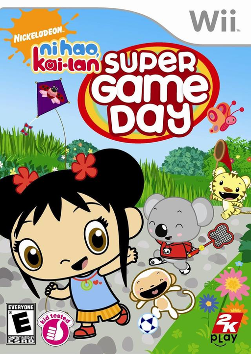 Ni Hao, Kai-lan: Super Game Day box art for Wii